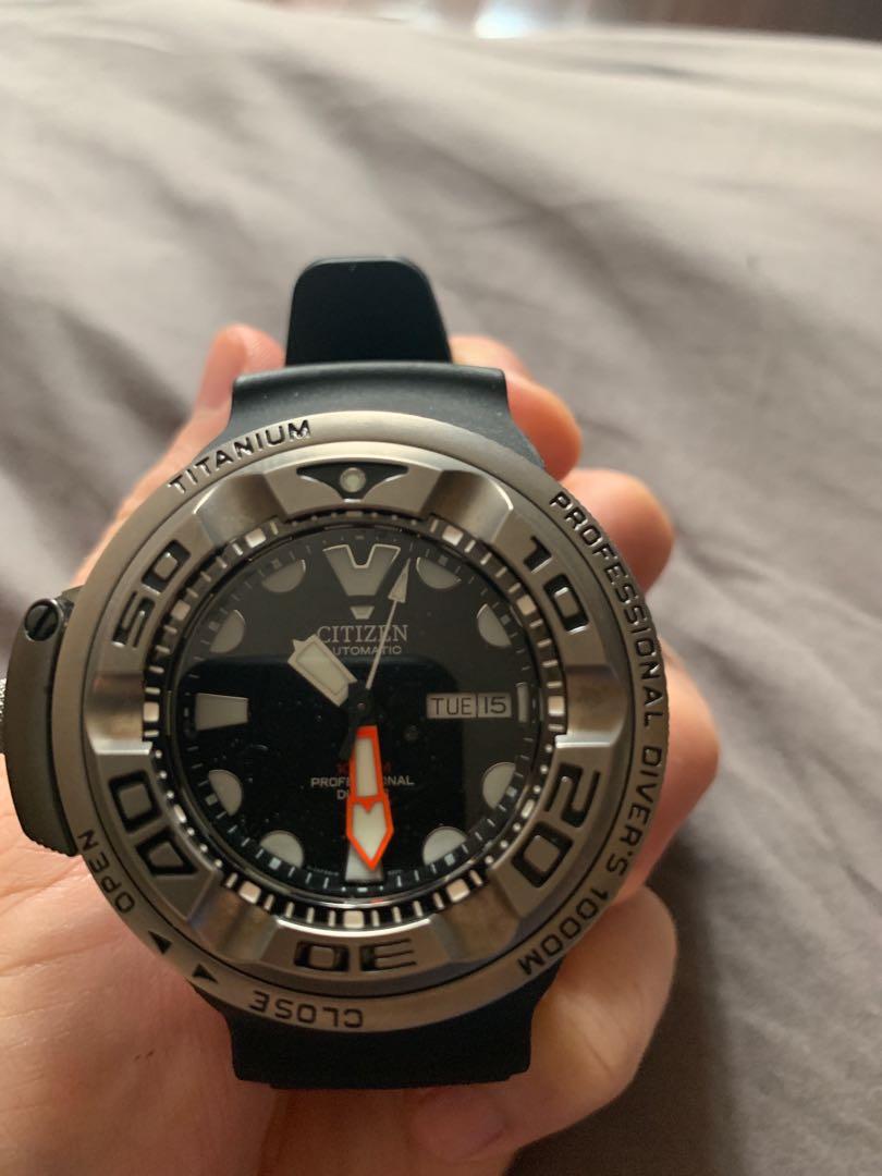 Citizen Autozilla Titanium, Luxury, Watches on Carousell