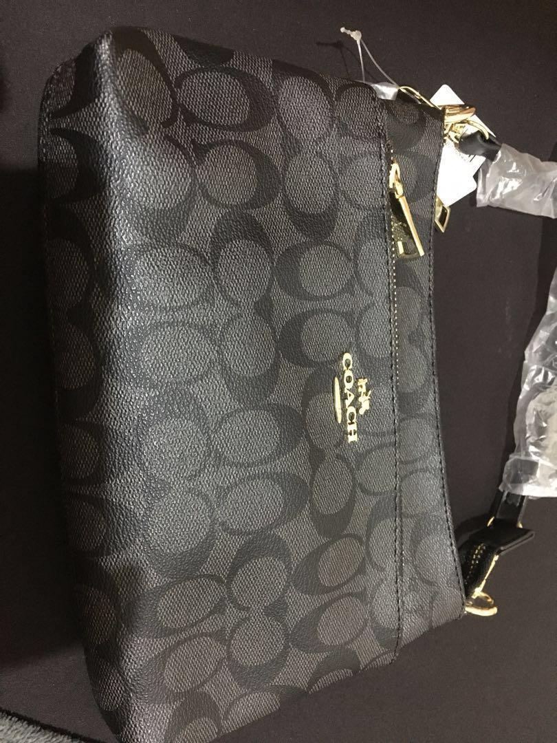 Coach Sling Bag Authentic Overrun (Category: Luxury Bags & Wallets) located in Manila. Submitted by victoria.shop1 (Listing ID 201631676, Image 2). Description: New Stock SALE Authentic Coach Sling Bag with Card and Code Limitted Stock Overrun.