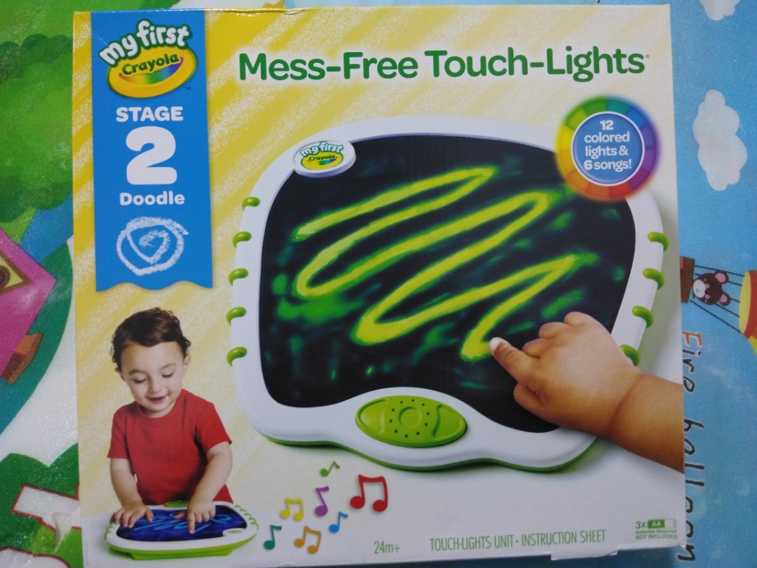 Crayola Mess Free Touch light Stage 2, Babies & Kids, Infant Playtime