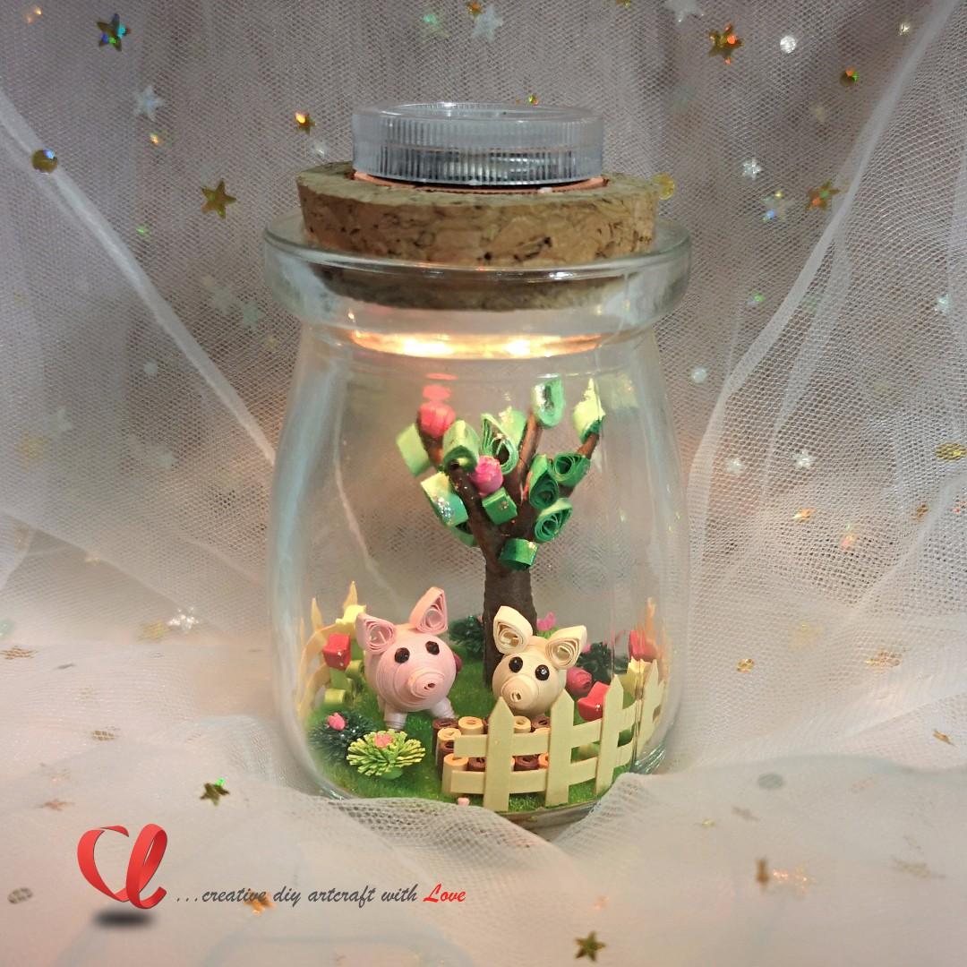 Customized Valentine S Day Gift Handmade Paper Quilling 3d