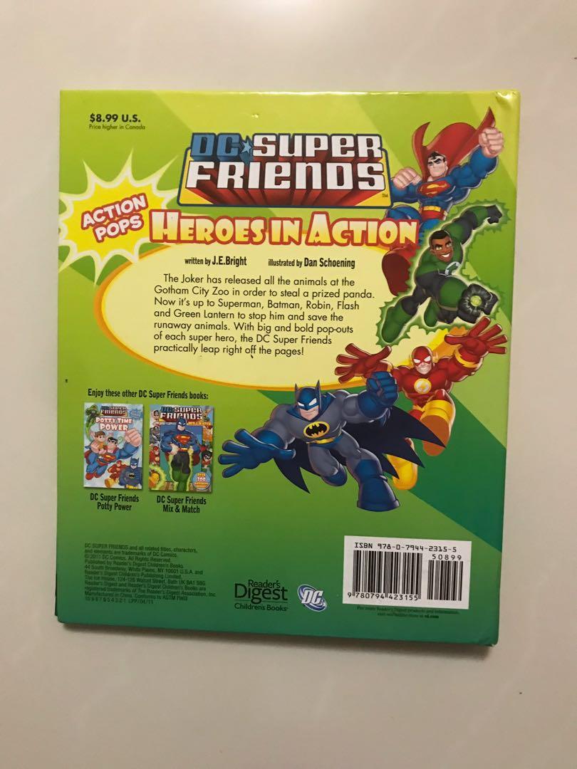 DC Superfriends (Heroes in Action) , Hobbies & Toys, Books & Magazines ...