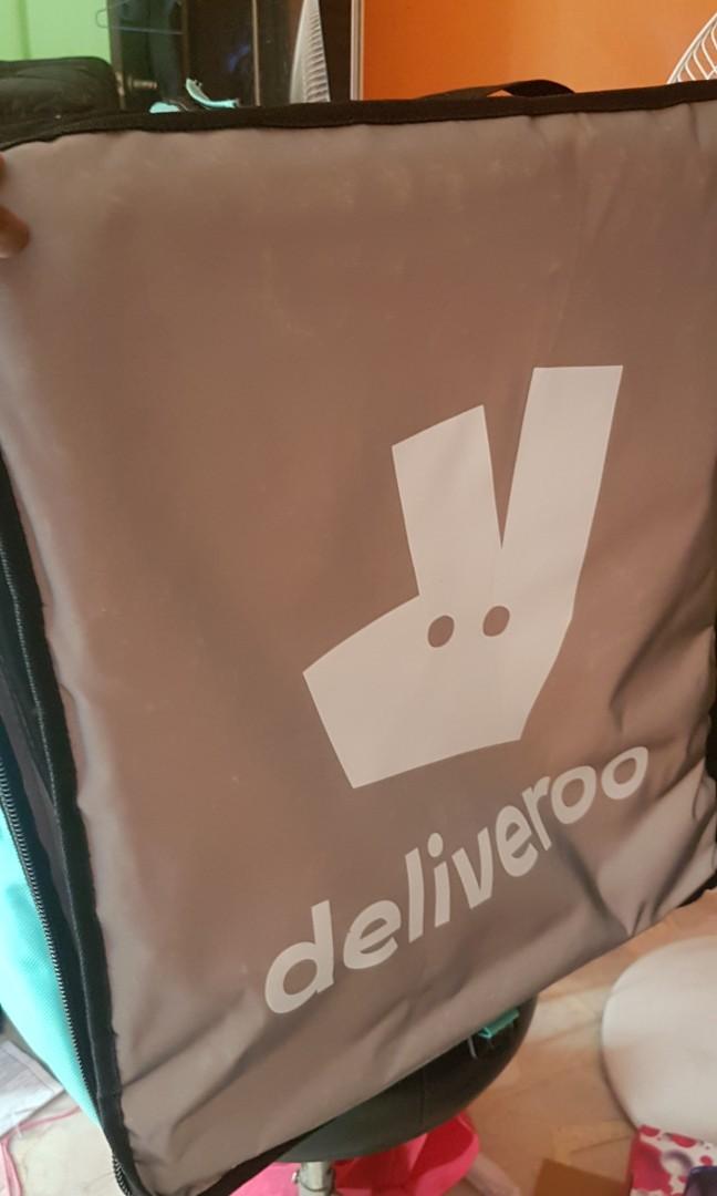 DELIVEROO BIG BAG, Men's Fashion, Bags, Belt bags, Clutches and Pouches