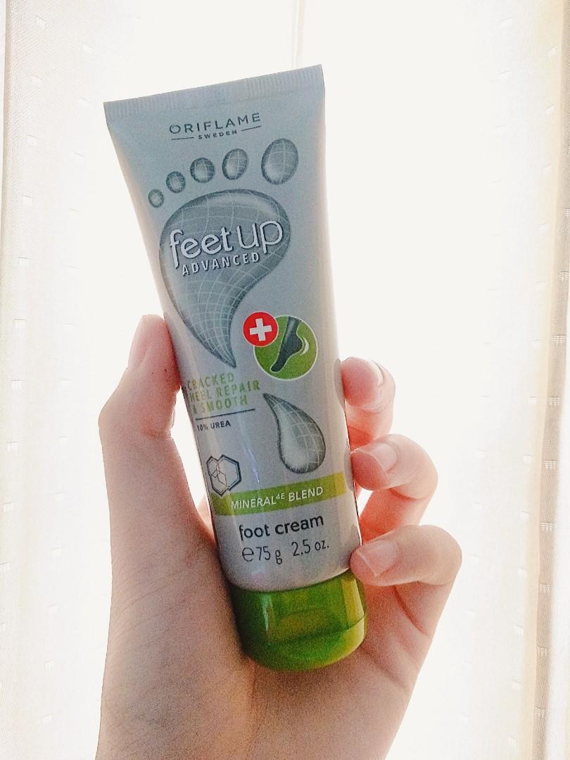Oriflame feet up advanced cracked heel repair foot cream top