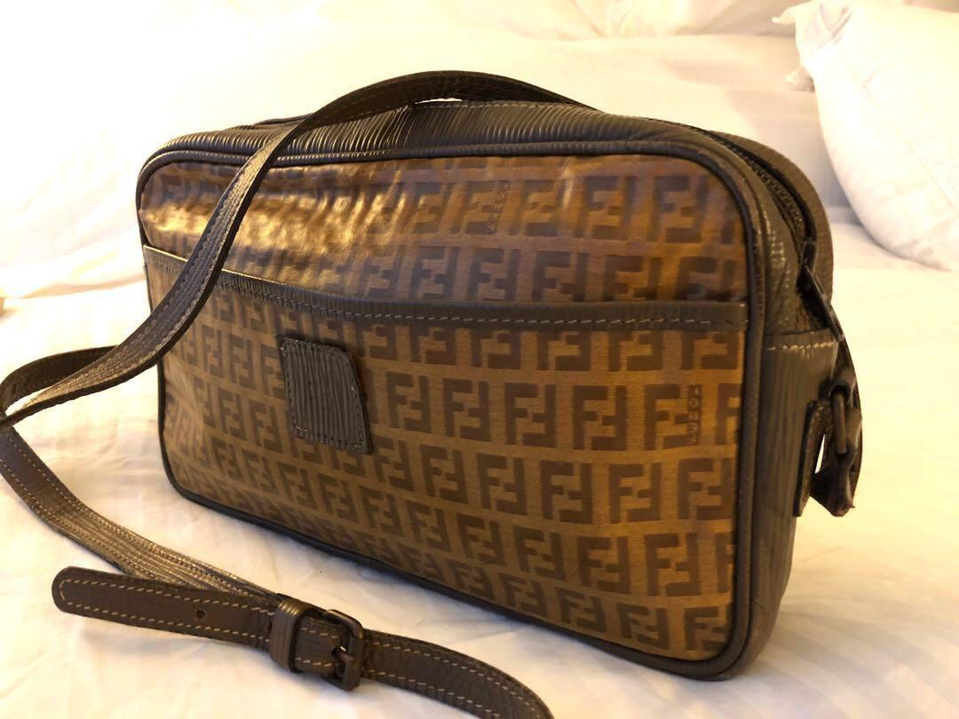 Fendi Shoulder Bag, Luxury, Bags & Wallets on Carousell