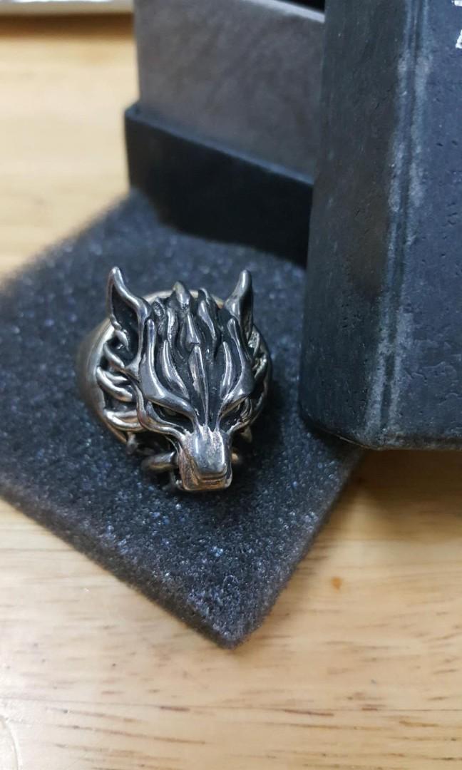 FINAL FANTASY VII ADVENT CHILDREN cloud Cloudy Wolf motif ring