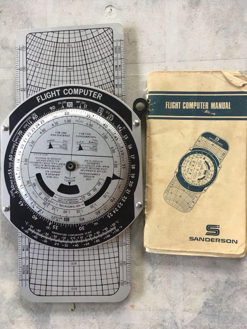 Flight Navigator Computer Flight navigation nd flight computer, Car Parts & Accessories on Carousell