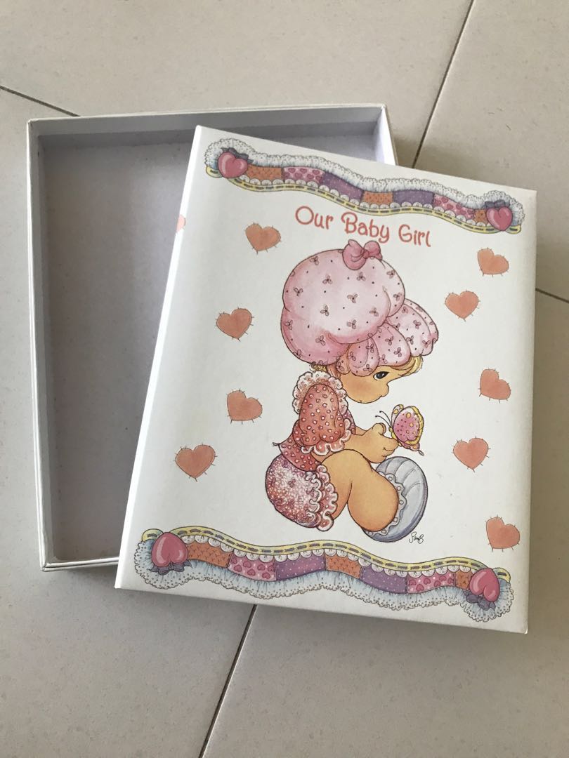 Foc Precious Moments Baby Girl Keepsake Book Babies Kids Babies Kids Fashion On Carousell