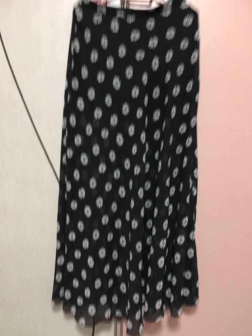 long chiffon skirt forever 21
