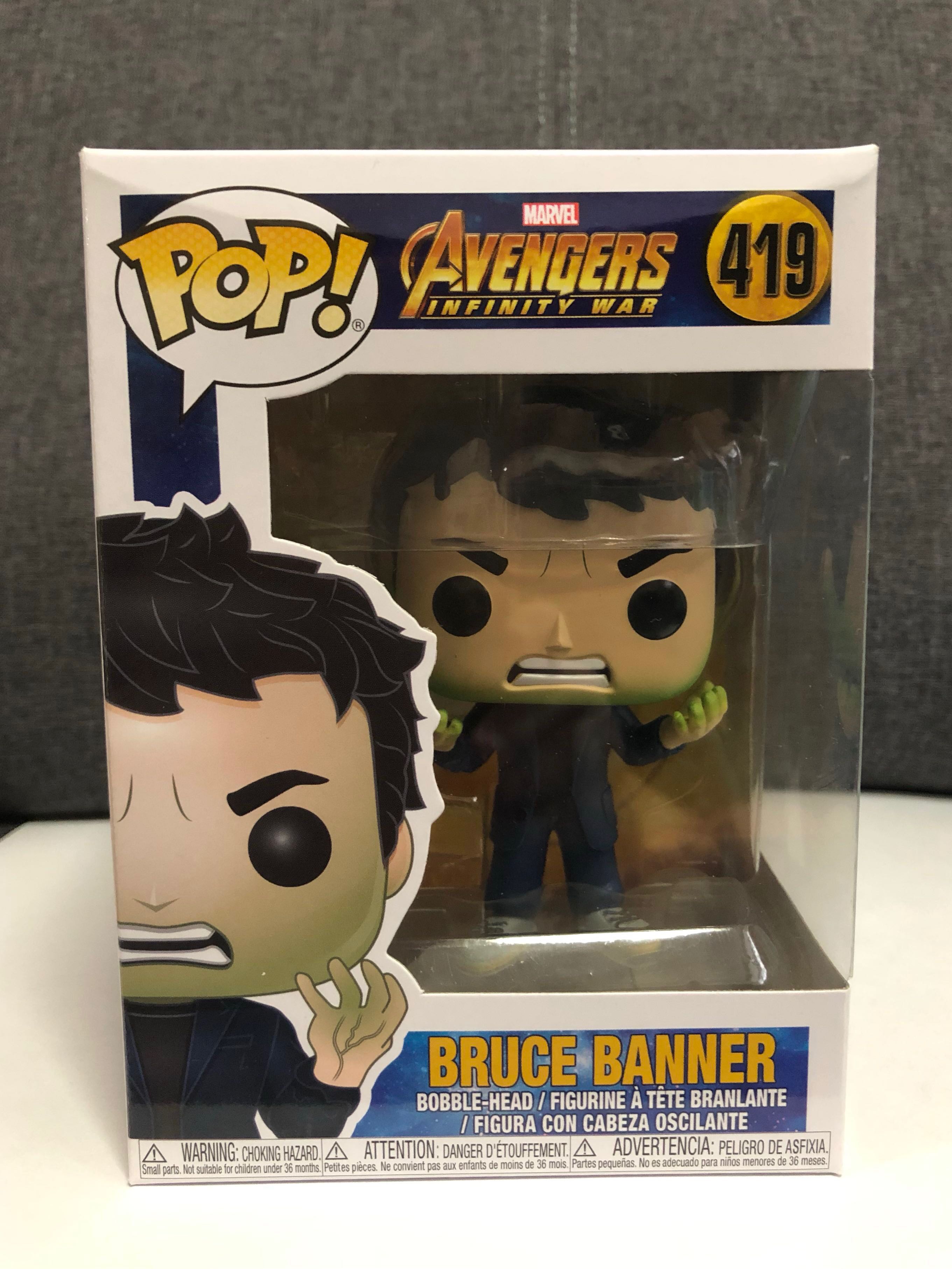 bruce banner funko pop infinity war