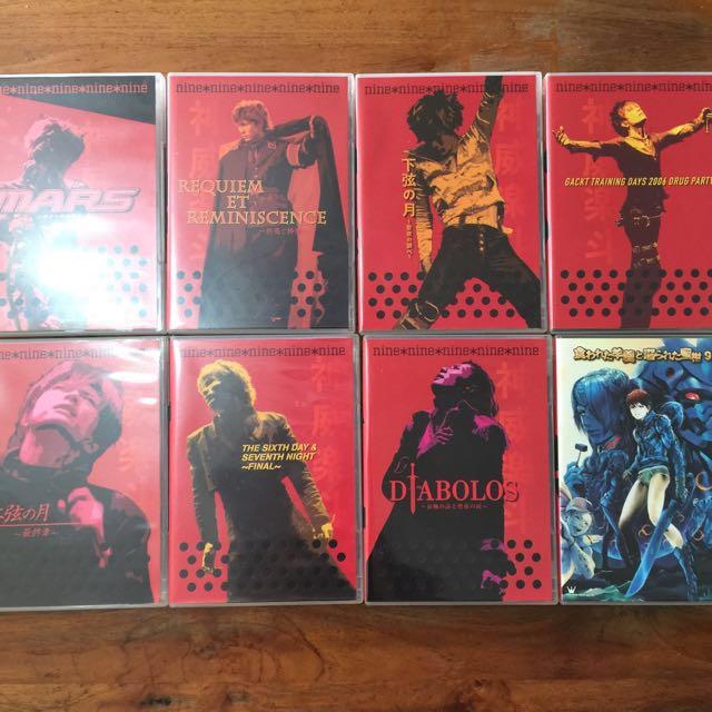 nine*nine Gackt ガクト DVD セット まとめ 【公式通販】