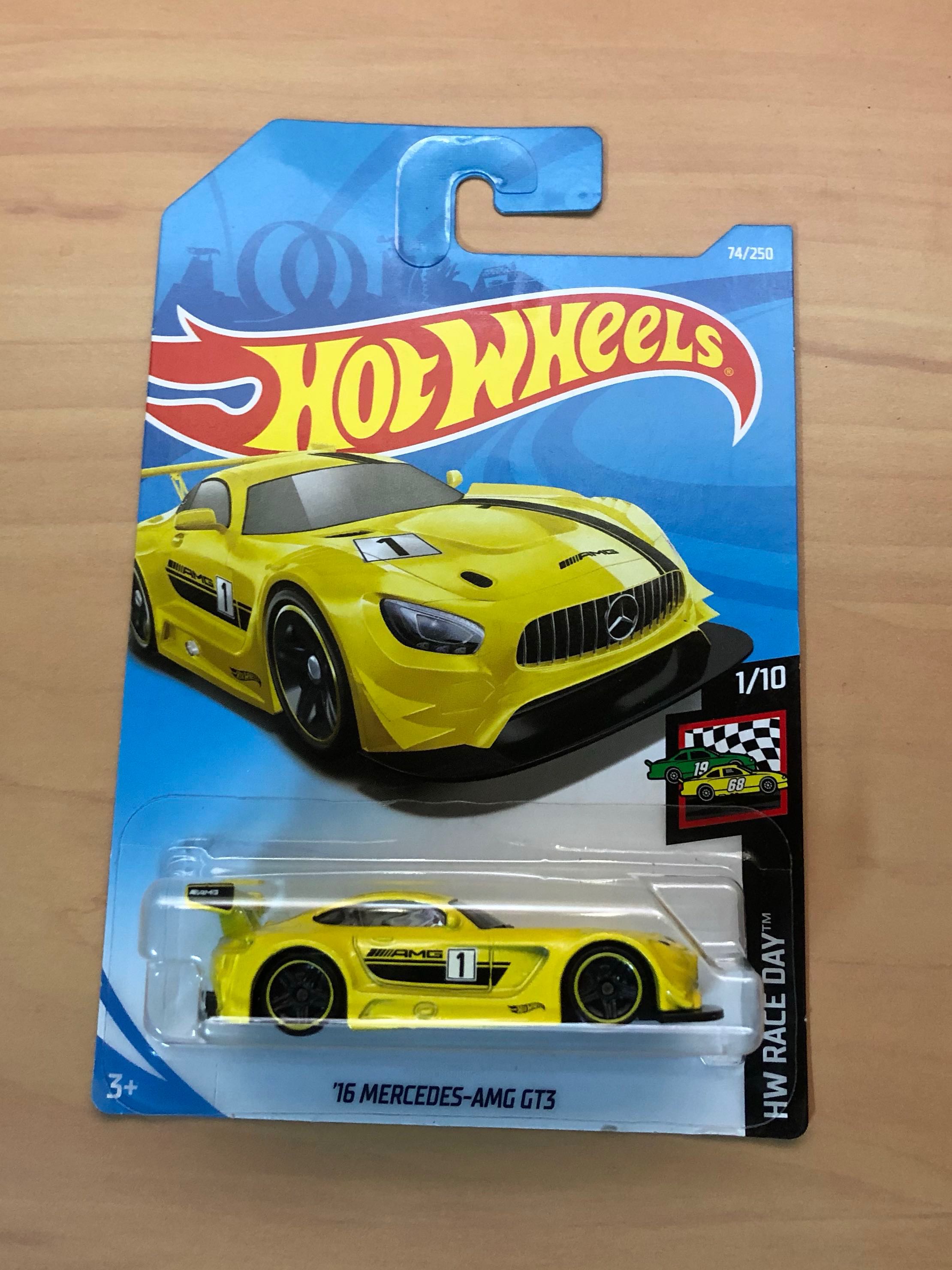 amg gt3 hot wheels