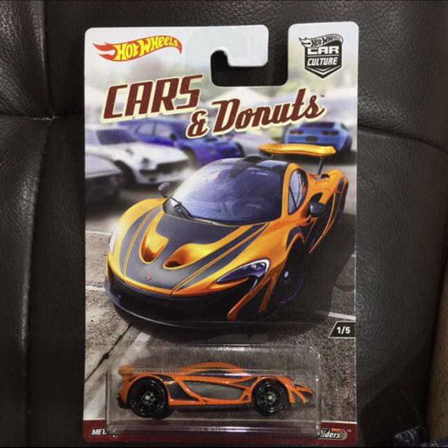 Hot Wheels Cars & Donuts McLaren P1, Hobbies & Toys, Toys & Games on