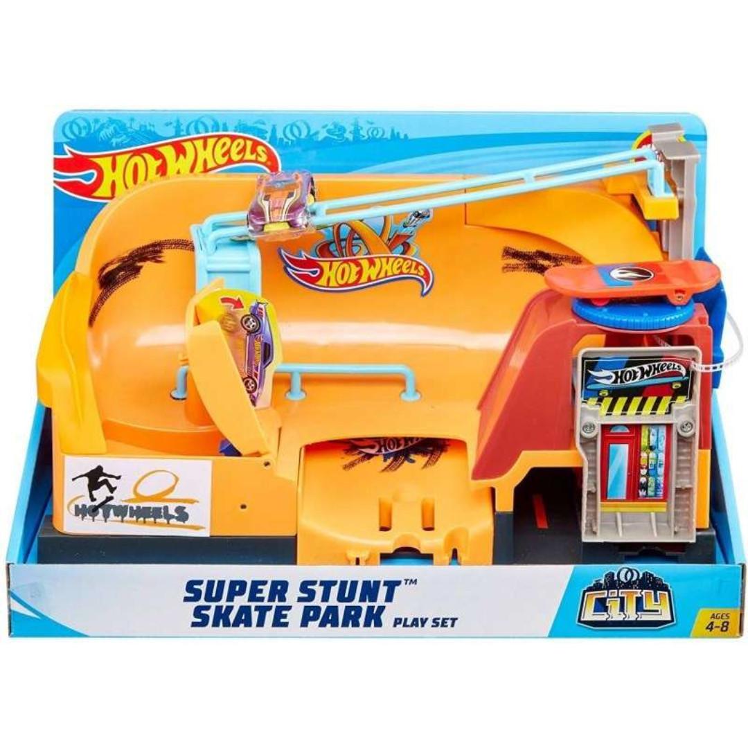 super stunt skate park hot wheels