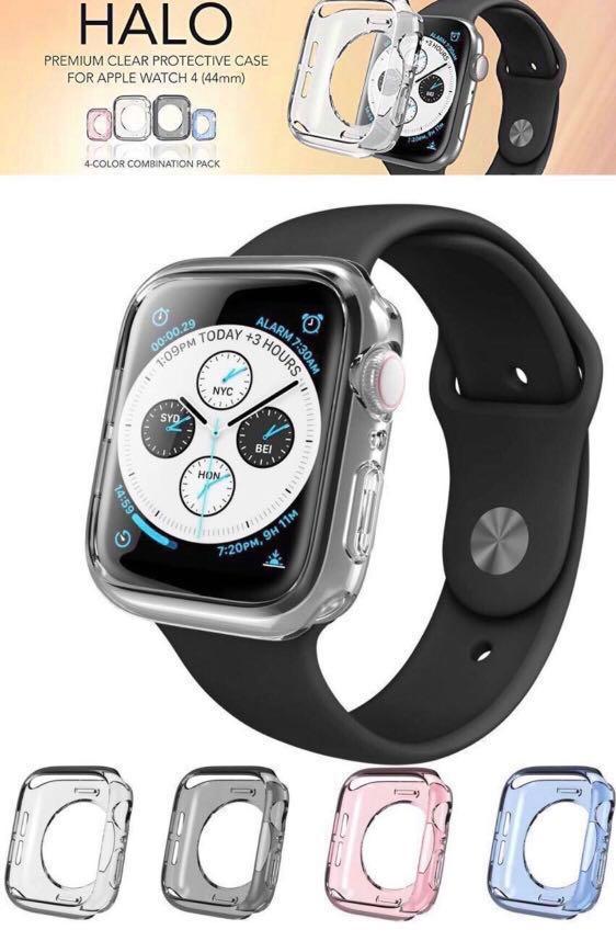 I Blason Halo Case For Apple Watch Series 5 4 44mm Set Of 4 Colors Electronics Others On Carousell