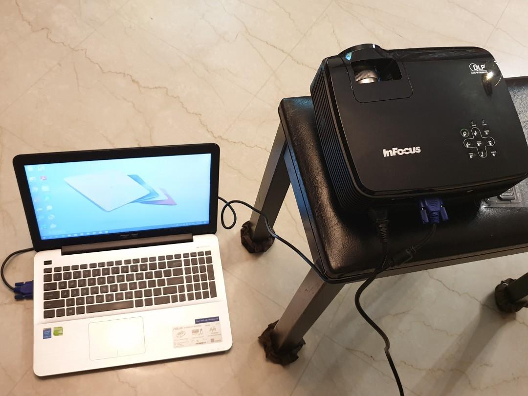 Infocus In120 InFocus IN102 Portable DLP Projector, TV & Home Appliances, TV ...