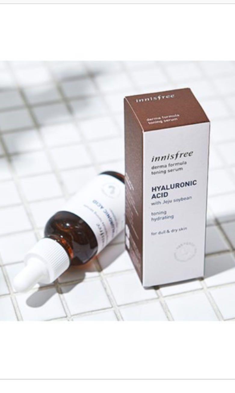 Innisfree Derma Formula Toning Serum Hyaluronic Acid With Jeju Soybean Health Beauty Face Skin Care On Carousell innisfree derma formula toning serum hyaluronic acid with jeju soybean