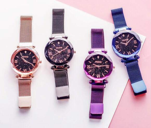 galaxy magnetic watch