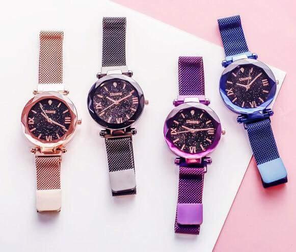 Instock unisex galaxy magnetic strap watches Mobile Phones