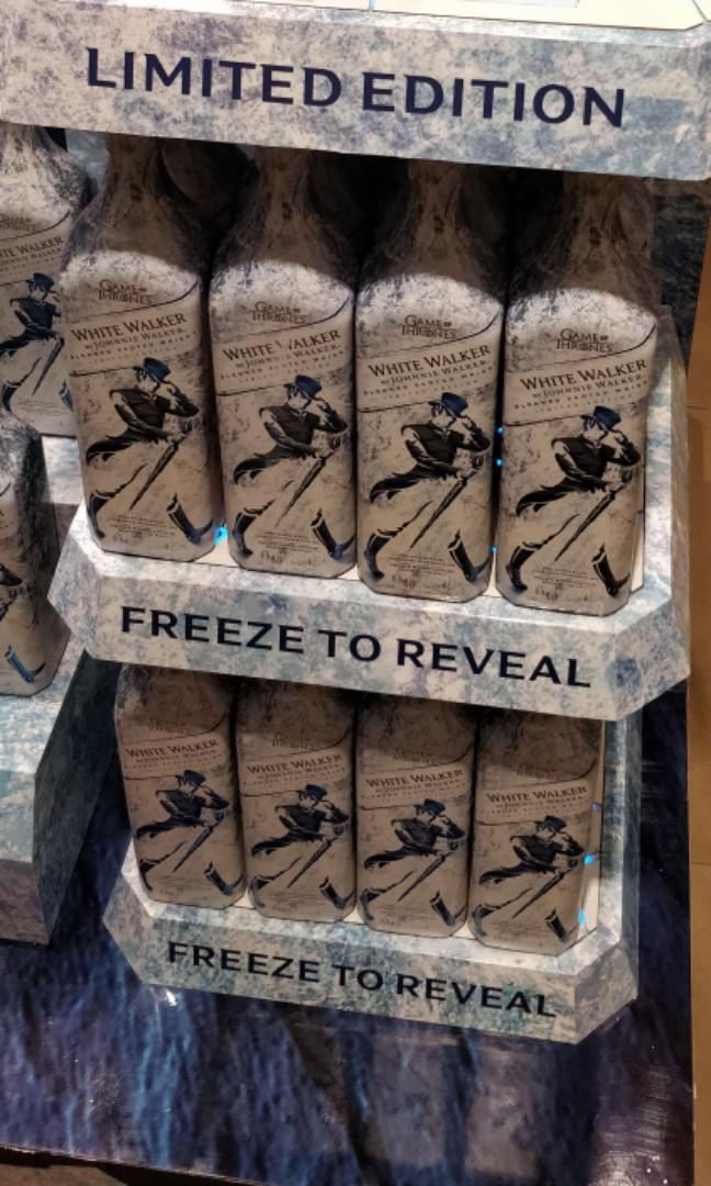 Johnnie Walker White Walker Game Of Thrones Limited Edition Food