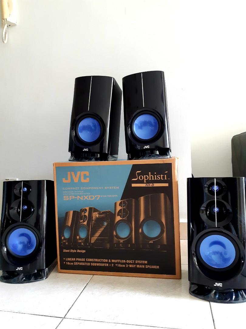 Jvc speaker and subwoofer new