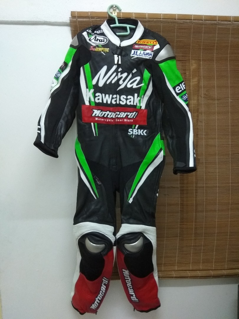 Kawasaki racing new arrivals leathers