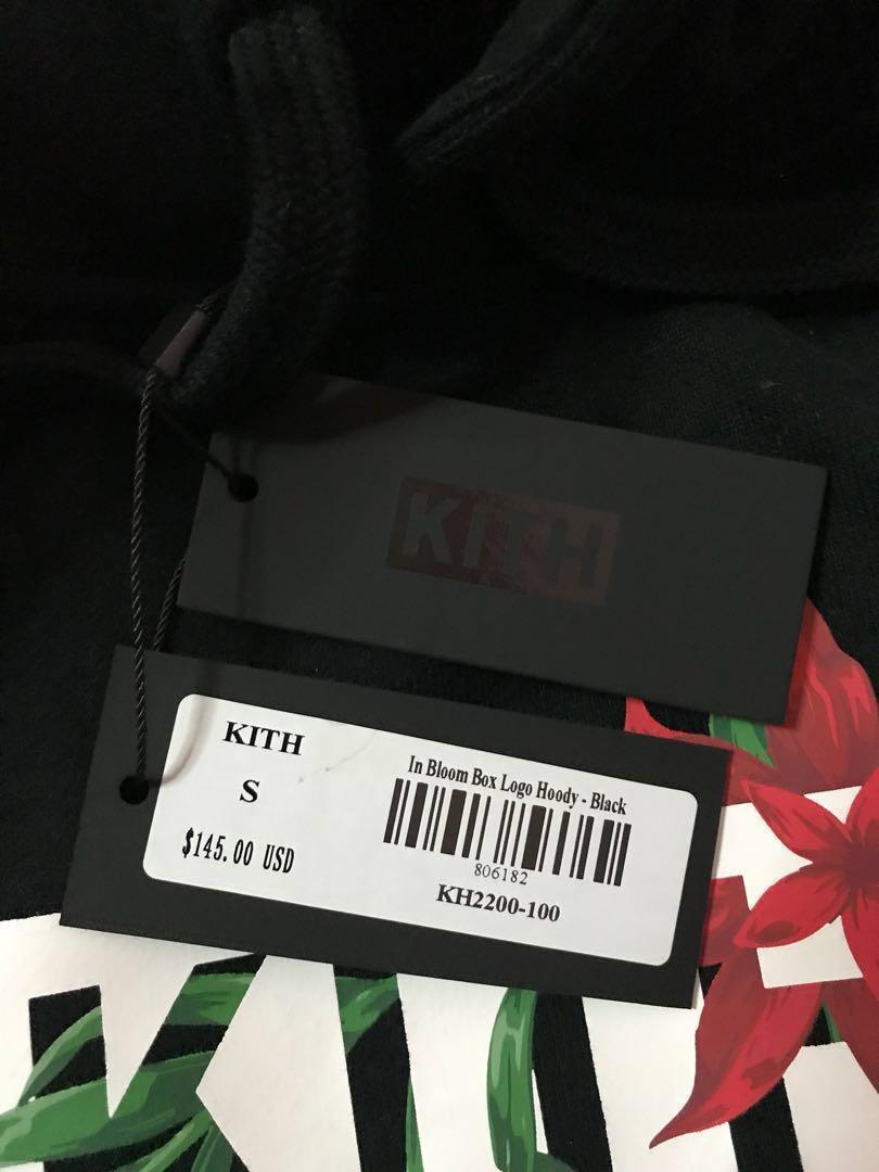 Kith in bloom hoodie clearance