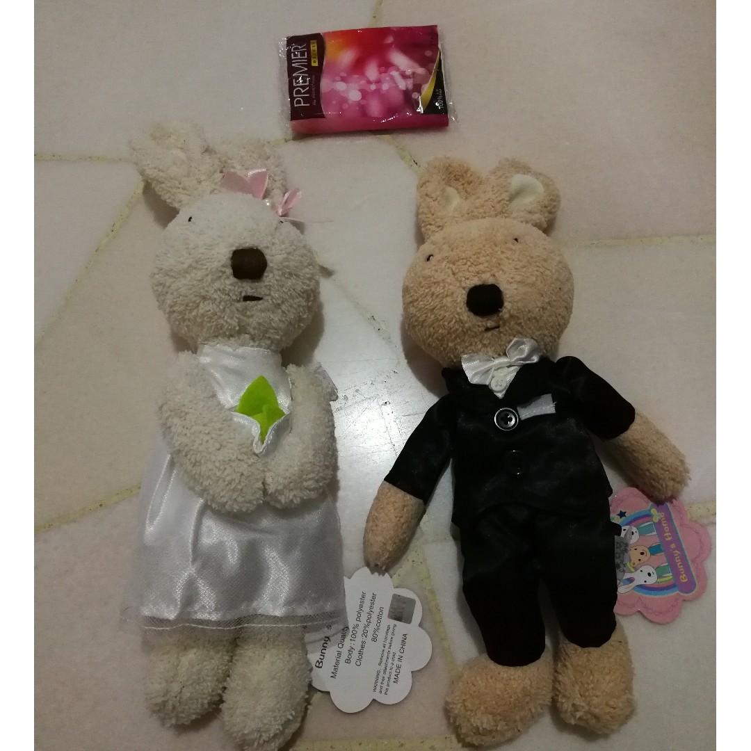Le Sucre Rabbit Couples Wedding Doll Plush Set, Everything Else on ...
