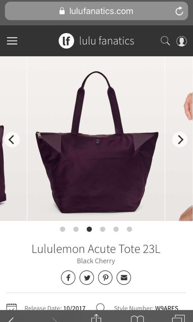 Lululemon acute tote hotsell