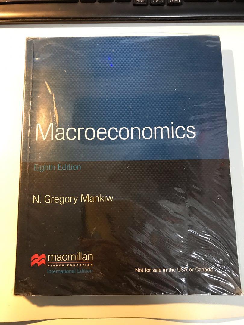 Macroeconomics 8th Edition By N Gregory Mankiw Books
