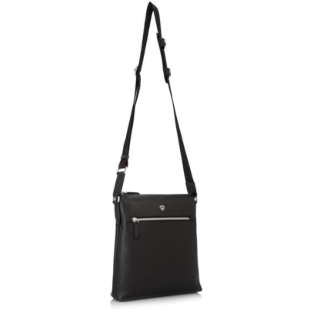 MCM Ottomar Grained Small Leather Messenger Men s Fashion Bags Sling Bags on Carousell