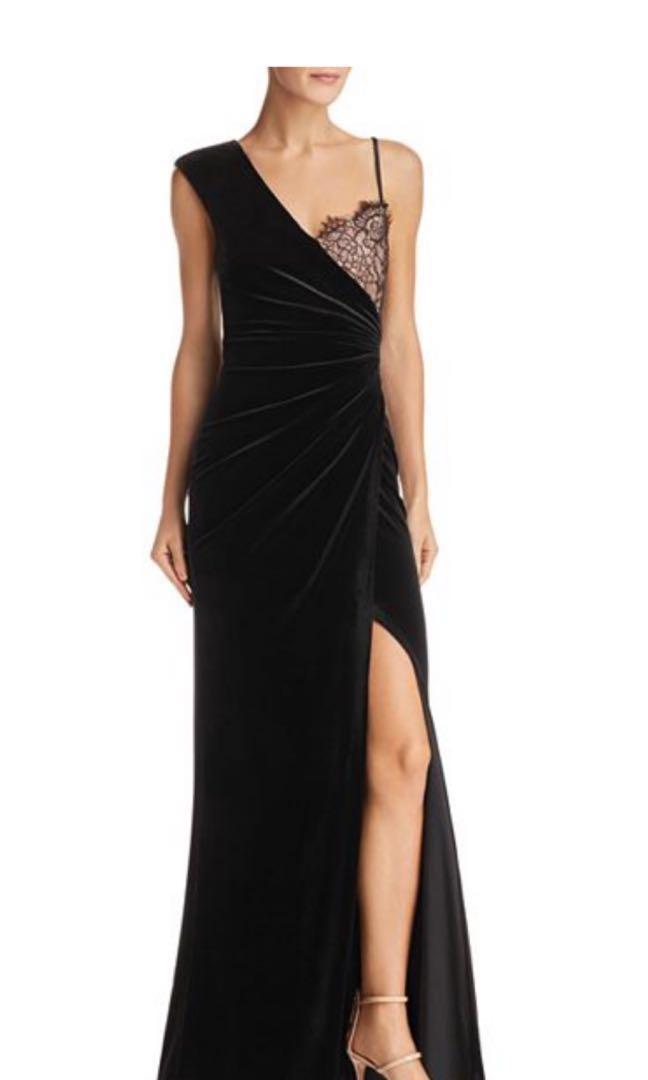 bcbg velvet dress