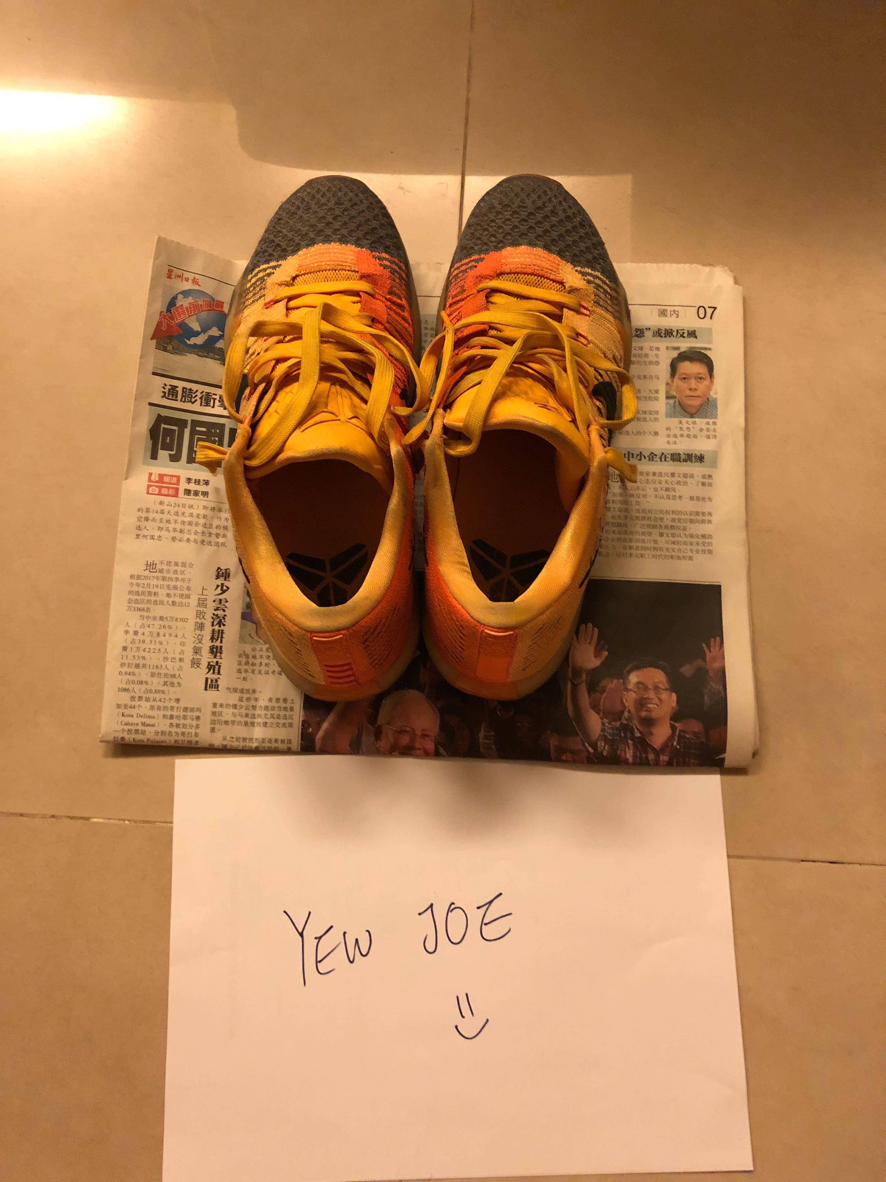 Nike Kobe 10 Elite Low Chester Men s Fashion Footwear Sneakers on Carousell
