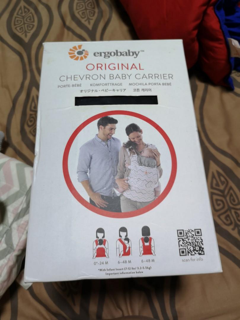Ergobaby original chevron baby carrier outlet