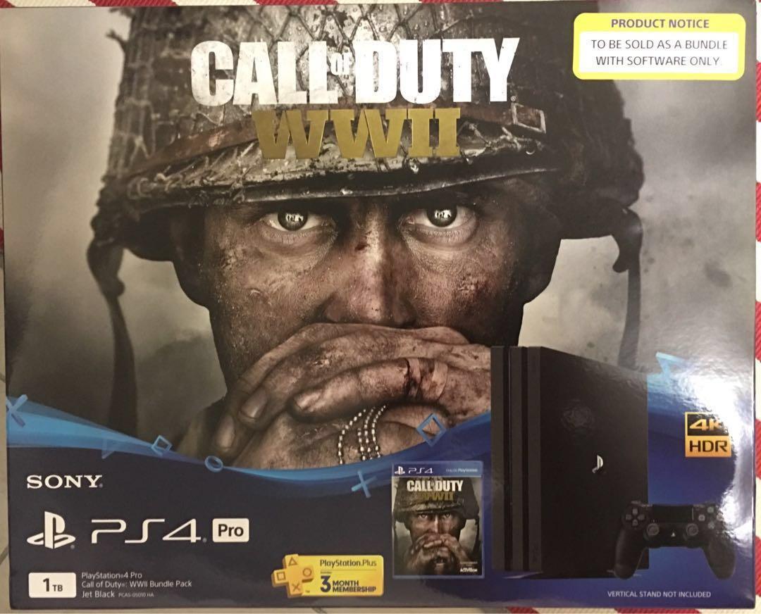  Call of Duty: WWII Pro (PS4) : Video Games