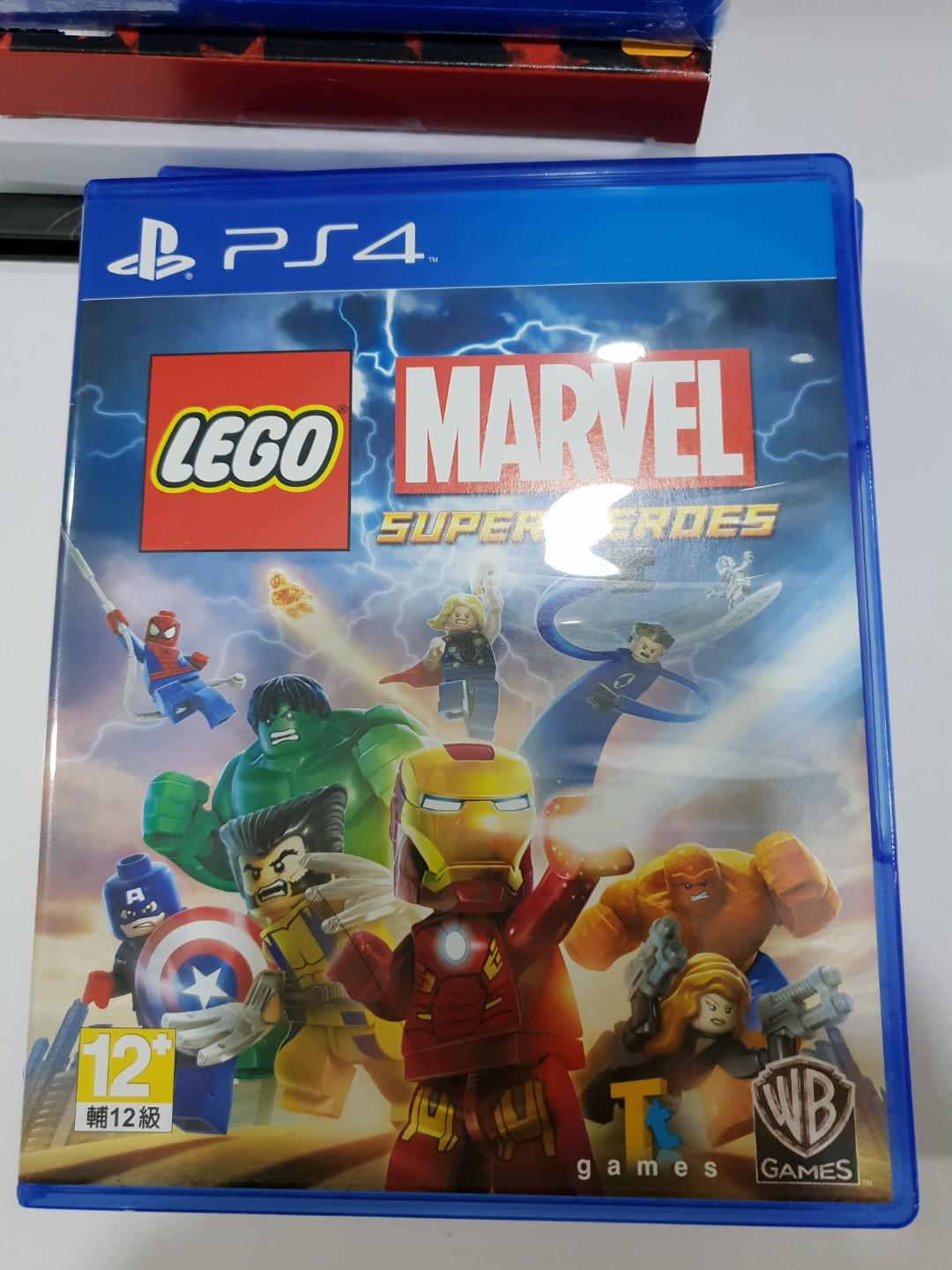 Ps4 Lego Marvel Super Heroes Toys Games Video Gaming Video Games On Carousell