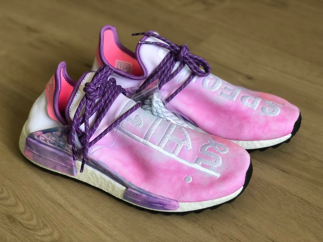 Pw hu holi nmd mc pink glow hot sale