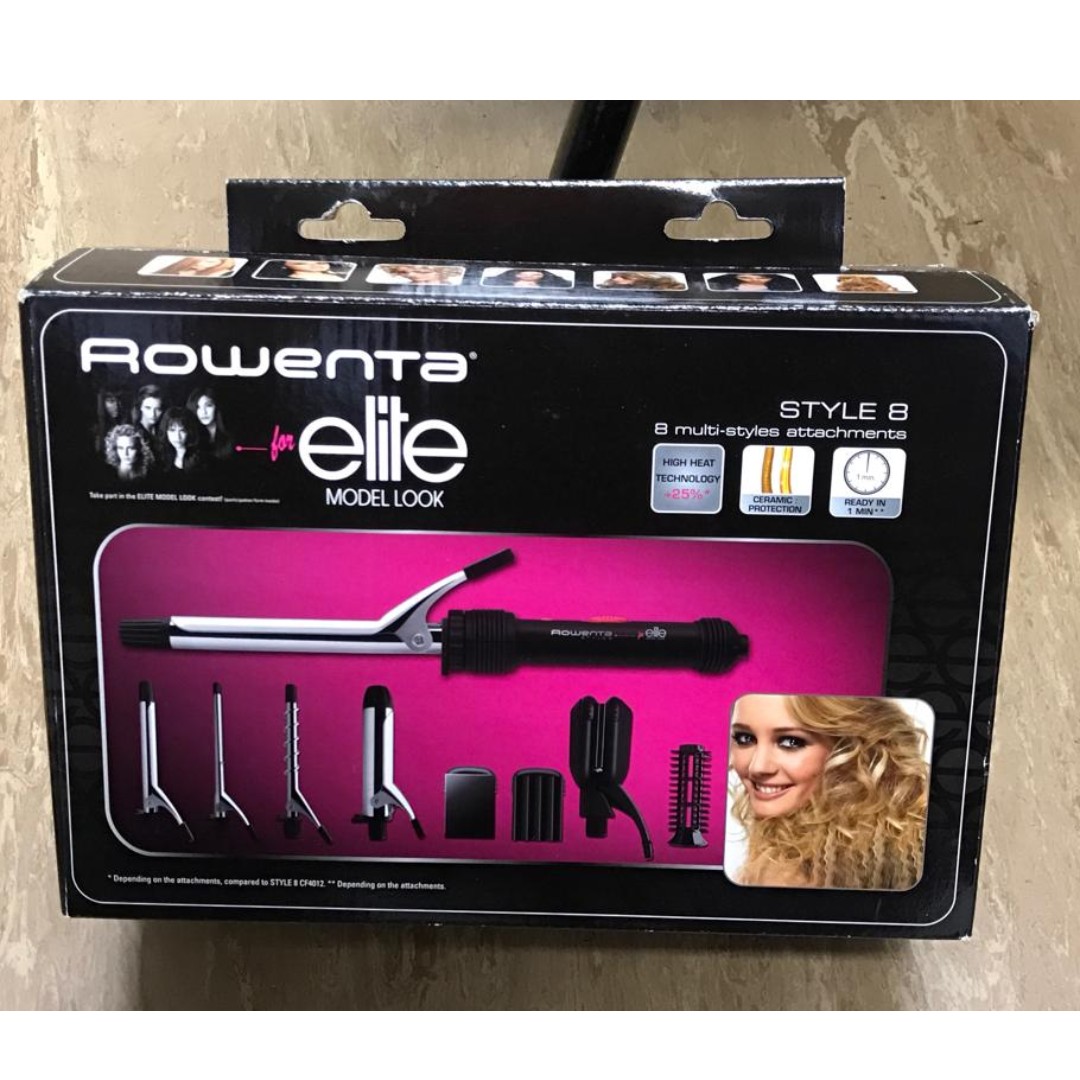 Rowenta Elite Model Look Style 8 -- 瘋狂減價中Crazy sale, 女裝, 手錶及配件, 髮飾-  Carousell