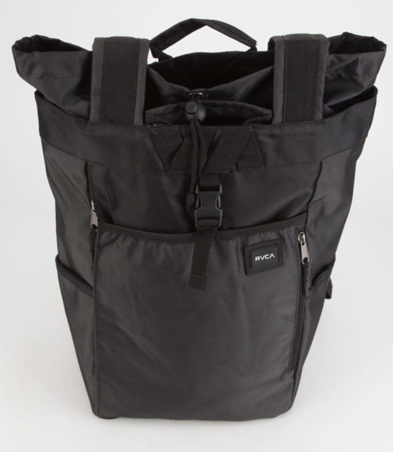 rvca drawcord backpack