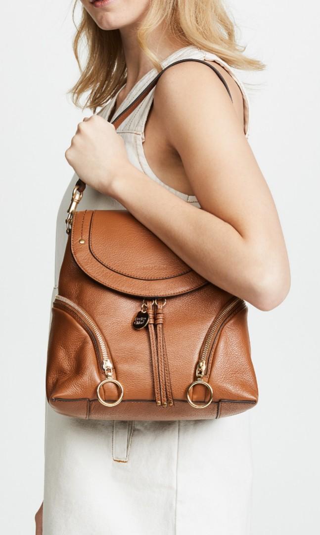 Chloe medium olga shop backpack