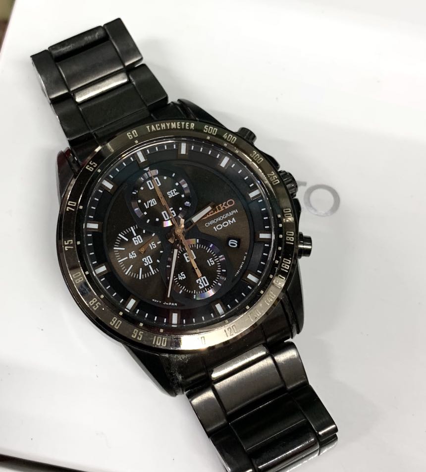 Seiko 7T92-0RF0 SOLAR CHRONOGRAPH, Men's Fashion, Watches & Accessories,  Watches on Carousell