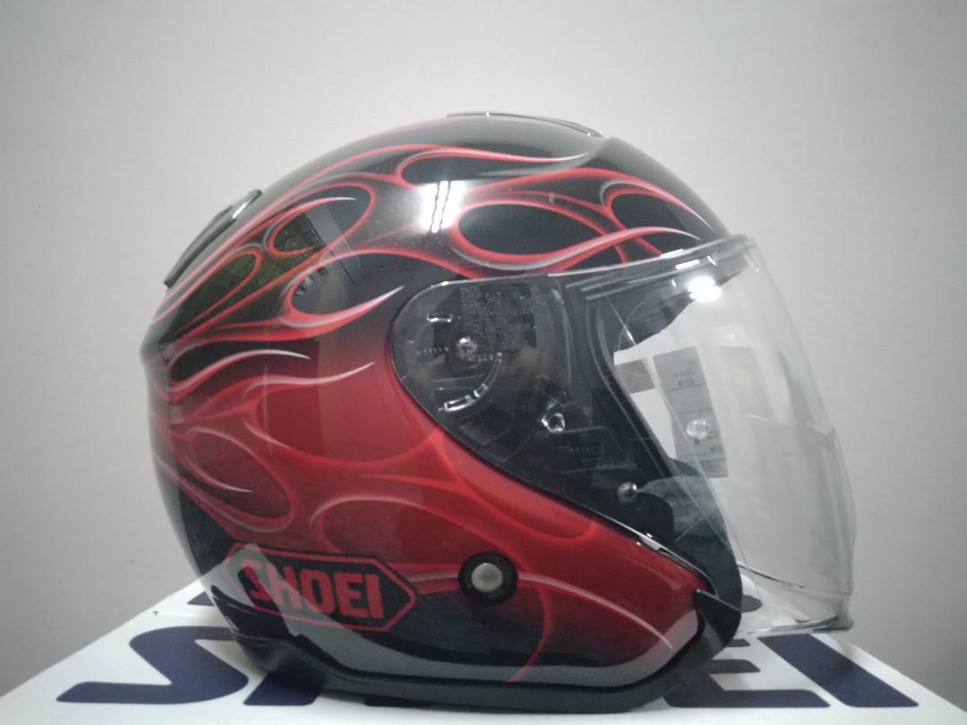 SHOEI J CRUISE REBORN RED FOR SWAP Motorcycles Motorcycle