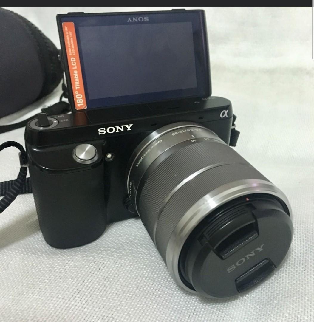 Sony Alpha NexF3 Mirrorless Camera, Photography, Video Cameras on