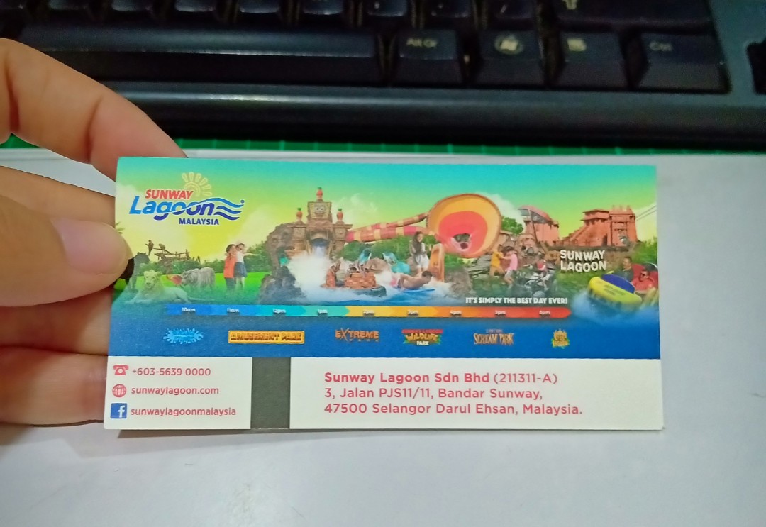 Sunway Lagoon Ticket, Tickets & Vouchers, Local Attractions and