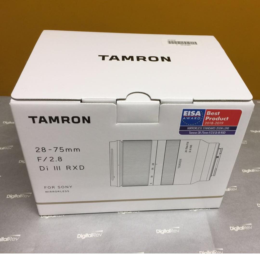 Tamron 28-75mm F2.8 Di III RXD (A036), 攝影器材, 鏡頭及裝備- Carousell