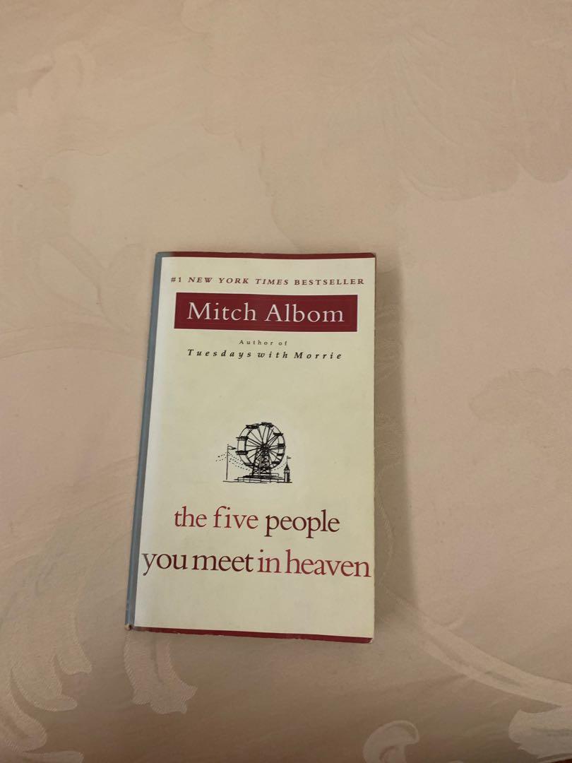 The Five People You Meet In Heaven Books Stationery Books On