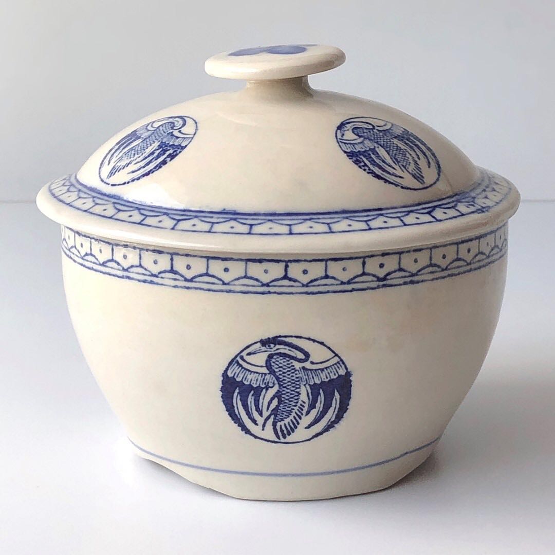 Vintage Soup Bowl Tureen Serving Bowl Soup Pot Soup Bowl Porcelain Pot