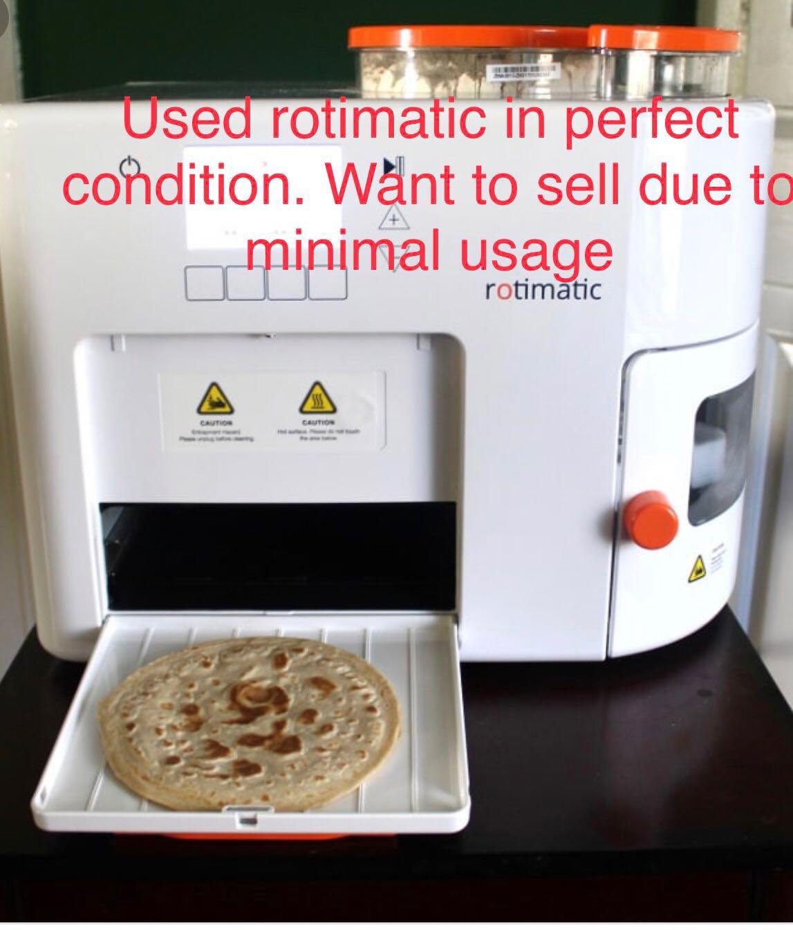 Used Rotimatic, TV & Home Appliances, Kitchen Appliances, Coffee ...