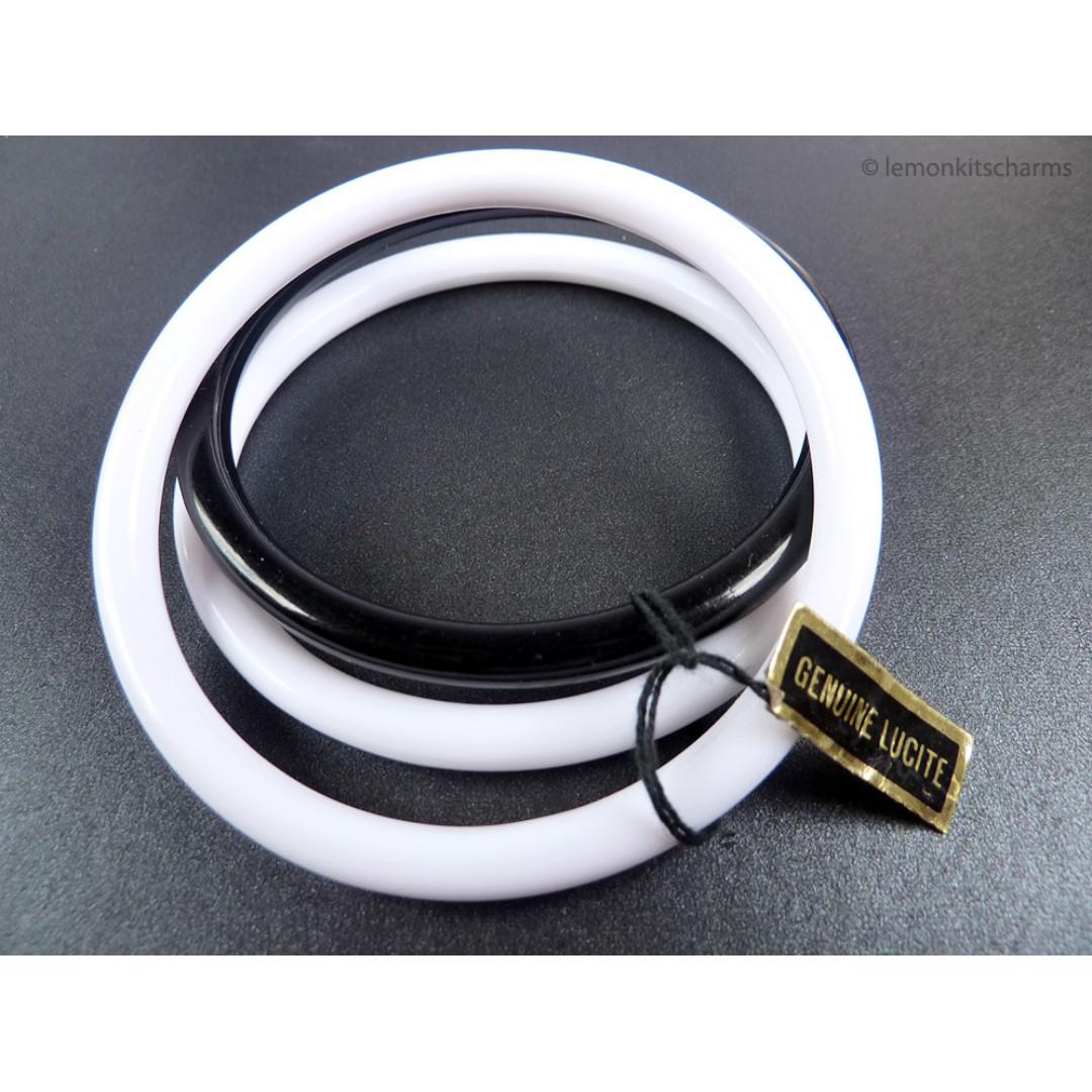 White plastic new arrivals bangle bracelet