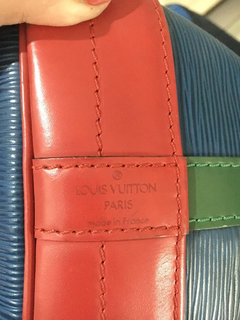 Louis Vuitton Vintage Louis Vuitton Noe Large Tricolor Blue Green 