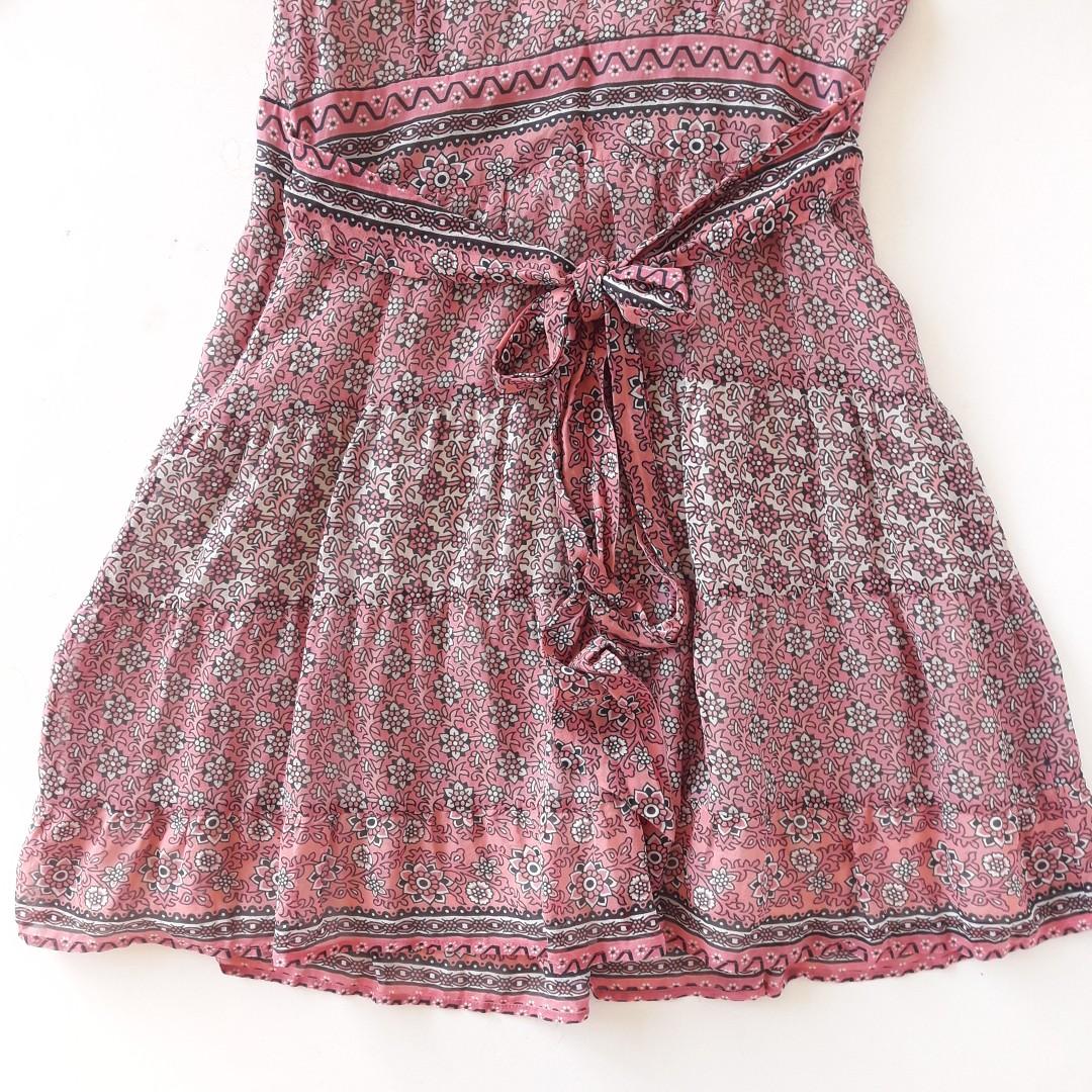 white wrap maxi dress